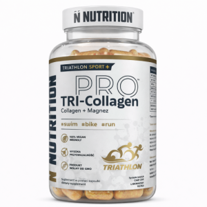 Tri collagen Pro Kolagen Wołowy + Magnez Cynk Witamina C  90 kapsułek